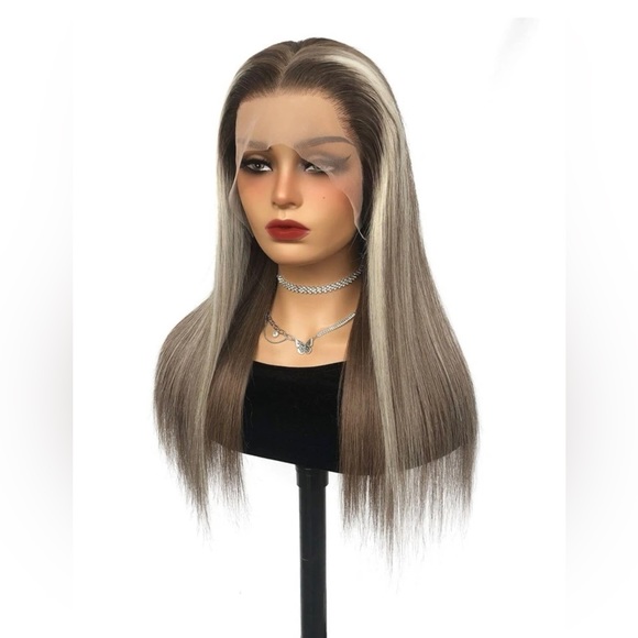 13*4 Lace Front 180% Density Long Straight Human Hair Wig 22’ - Picture 3 of 6